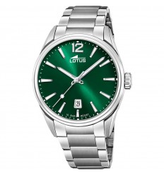 Rellotge Lotus Minimalist per home esfera verda braçalet acer 18692/4