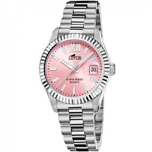 Lotus Freedom women's watch pink dial steel bracelet 18930/2