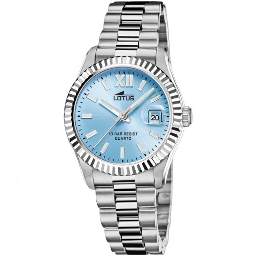 Reloj Lotus Freedom mujer esfera azul brazalete acero inoxidable 18930/3