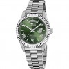 Lotus Freedom men's watch green dial stainless steel bracelet 18854/3