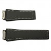 TAG Heuer Conne light brown calfskin strap black rubber lining 1FT6110