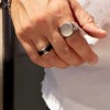 Anillo Lotus Style hombre LS2395-3 en acero inoxidable bicolor
