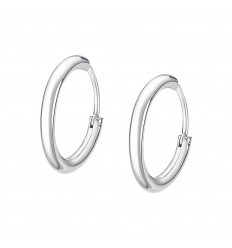 Pendientes aro Lotus Style hombre en acero inoxidable LS2241-4/1