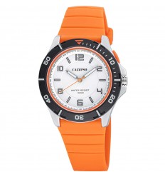 Calypso Sweet time men watch K5857/3 orange rubber strap