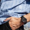 Calypso Sweet time men watch K5857/6 black dial black rubber strap