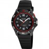 Calypso Sweet time men watch K5857/6 black dial black rubber strap
