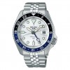 Reloj Seiko 5 Sports GMT automático acero SSK033K1 esfera blanca