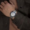 Reloj Seiko 5 Sports GMT automático acero SSK033K1 esfera blanca
