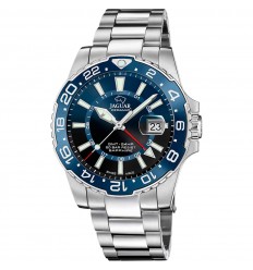 Jaguar Executive Ceramic men watch J1011/2 blue dial steel bracelet