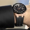 Reloj Jaguar Diplomatic hombre J1013/1 esfera negra correa caucho negra