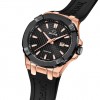Jaguar Diplomatic men watch J1013/1 black dial black rubber strap