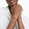 Mesmera Attract Swarovski bracelet heart white rhodium plated 5535354