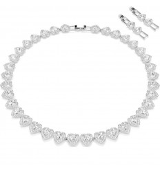 Collar Tennis Swarovski Ariana Grande tallas mixtas corazón 5720857