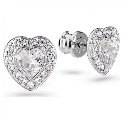 Swarovski Ariana Grande earrings heart white rhodium plated 5720859