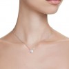 Colgante Swarovski Ariana Grande corazón blanco rodio 5720852