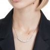 Collaret Matrix Swarovski talles rodones blanc bany rodi 5705396