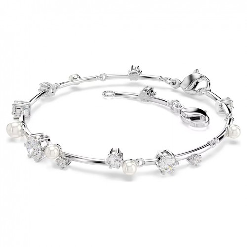 Swarovski Constella Tennis bracelet round cuts rhodium plated 5707511