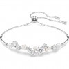 Braçalet Constella Swarovski Crystal Pearl blanc bany de rodi 5705618