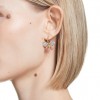 Swarovski Idyllia earrings butterfly multi-colored gold plated 5709953