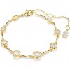 Polsera Swarovski Imber talles rodones blanc bany to or 5705465