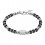 Pulsera Lotus Style Hombre LS2448-2/2 acero bicolor negro y plateado