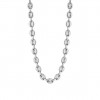 Lotus Style men's rope chain necklace in stainless steel LS2140-1/1