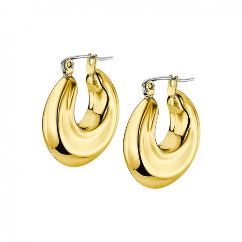 Lotus Style Urban woman earrings in gold tone steel LS2347-4/2