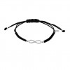 Lotus Silver bracelet LP1872-2/6 in sterling silver with infinity symbol and zircons