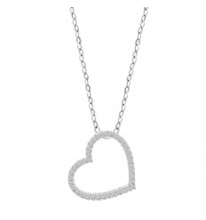 Collar corazón Lotus Silver Moments plata y circonitas LP3670-1/1