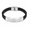 Pulsera Lotus Style LS2454-2/1 Men in Black acero y caucho negro