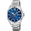 Reloj Lotus de hombre Multifunción 18812/1 esfera azul brazalete acero