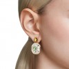 Arracades Chroma Swarovski octogonal multicolor bany to or 5705582