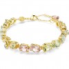 Pulsera Tennis Swarovski Gema tallas mixtas baño tono oro 5705808