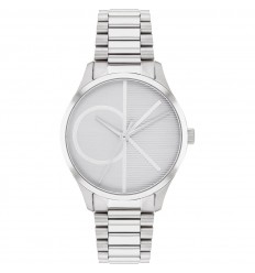 Reloj Calvin Klein Iconic acero plateado 32 mm 25200345 correa acero