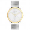 Calvin Klein Iconic women steel watch silver and gold color 25300014
