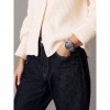 Reloj Calvin Klein Iconic plateado y negro automático 25300021 acero