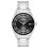 Reloj Calvin Klein Iconic plateado y negro automático 25300021 acero