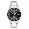 Calvin Klein Iconic automatic watch black silver 25300021 steel strap