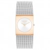 Rellotge Calvin Klein Pulse caixa quadrada acer plata i rosat 25100063