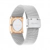 Rellotge Calvin Klein Pulse caixa quadrada acer plata i rosat 25100063