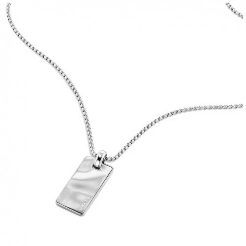 Collar Calvin Klein Metallic Waves hombre chapa acero 35100033
