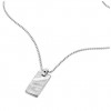 Calvin Klein Metallic Waves men's necklace steel plate 35100033
