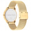 Rellotge Calvin Klein Iconic dona acer daurat i esfera negra 25300016