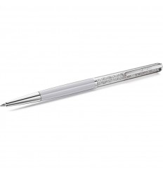 Bolígrafo Swarovski Crystalline Silk lacado blanco cromado 5709613