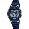 Calypso Digital Crush junior watch K5853/3 blue color rubber strap