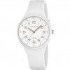 Rellotge Calypso dona Trendy K5851/1 blanc corretja cautxú blanca