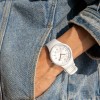 Rellotge Calypso dona Trendy K5851/1 blanc corretja cautxú blanca
