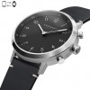 Reloj conectado Kronaby Nord 41mm S3126/1 esfera negra correa de piel color negro