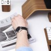 Reloj conectado Kronaby Nord 41mm S3126/1 esfera negra correa de piel color negro