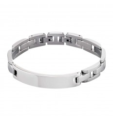 Pulsera Lotus Style Men in Black LS1511-2/1 en acero inoxidable